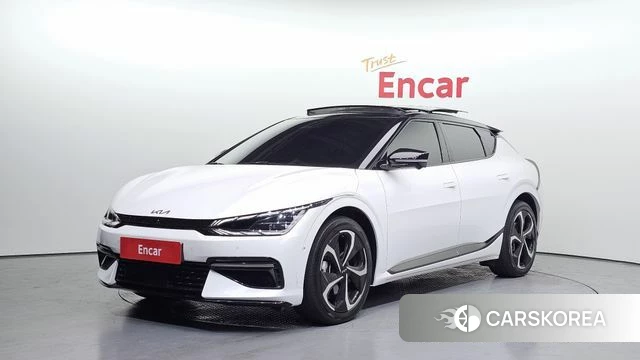 Kia EV6 2022 Белый из Кореи