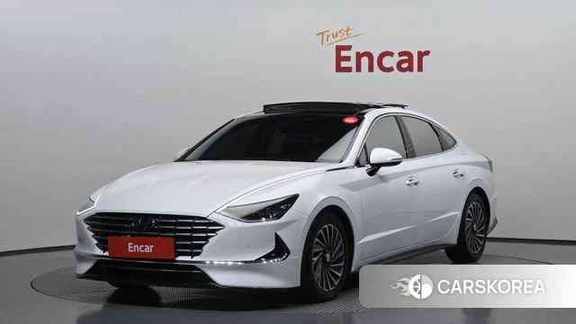 Hyundai Sonata Hybrid (DN8) 2022 Белый из Кореи