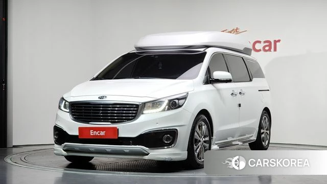 Kia All New Carnival 2018 Белый из Кореи