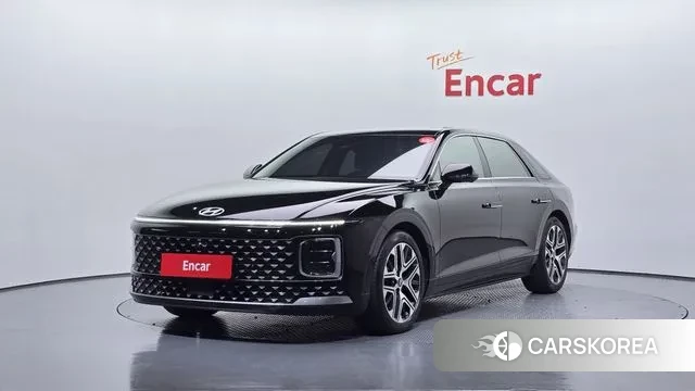 Hyundai Grandeur Hybrid (GN7) 2024 Черный из Кореи