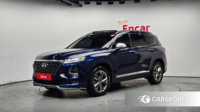 Hyundai Santa Fe TM 2019 Синий из Кореи