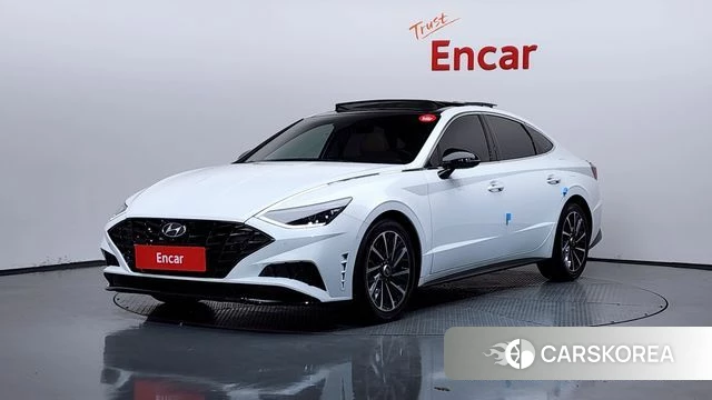 Hyundai Sonata (DN8) 2020 Белый из Кореи