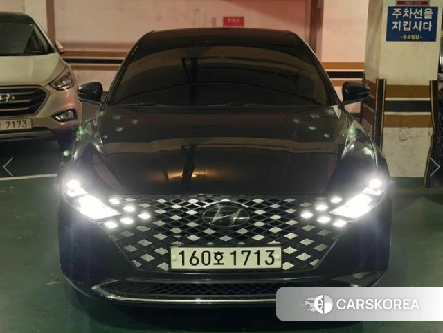 Hyundai The New Grandeur IG 2021 Черный из Кореи
