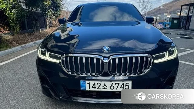 BMW 6 Series GT (G32) 2022 Синий из Кореи