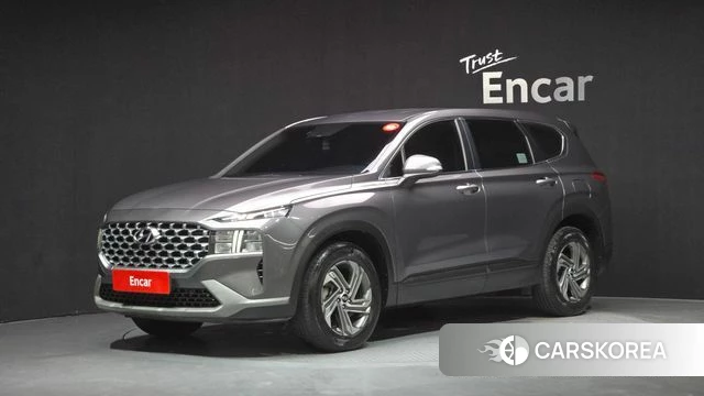 Hyundai The New Santa Fe 2021 Серый из Кореи