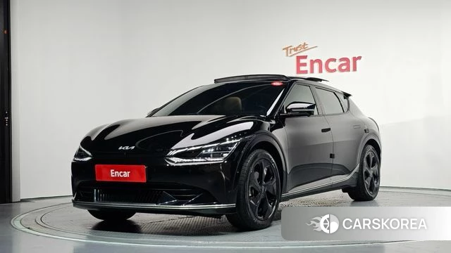 Kia EV6 2021 Черный из Кореи