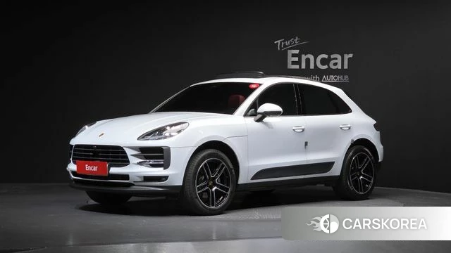 Porsche Macan 2021 Белый из Кореи