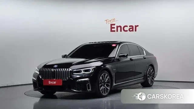 BMW 7 Series (G11) 2021 Черный из Кореи