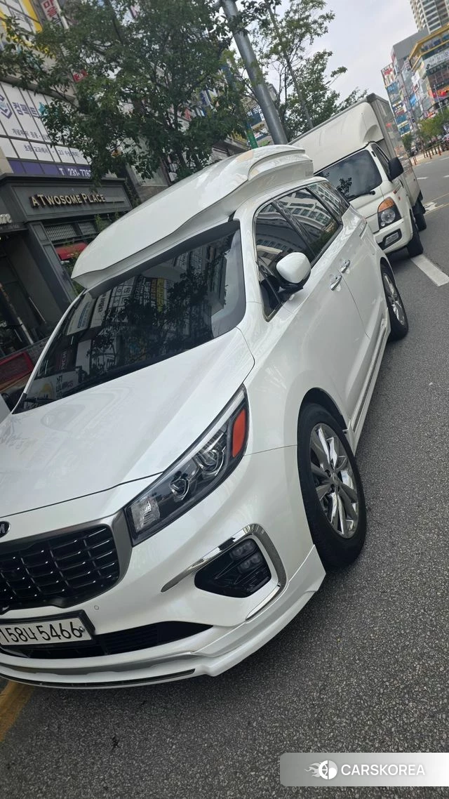 Kia The New Carnival 2018 Белый из Кореи
