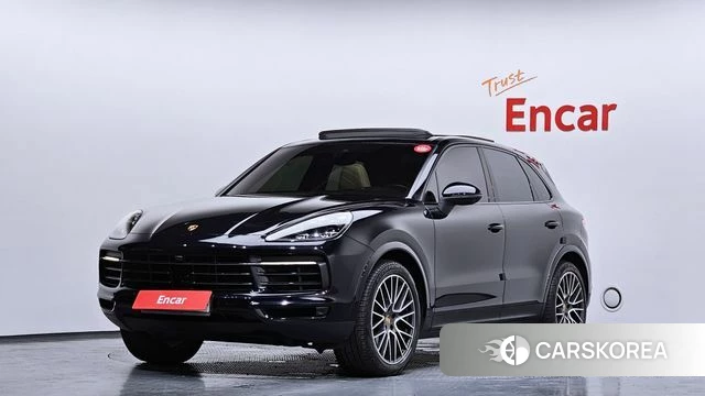 Porsche Cayenne (PO536) 2019 Черный из Кореи
