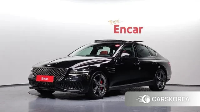 Genesis G80 (RG3) 2022 Черный из Кореи