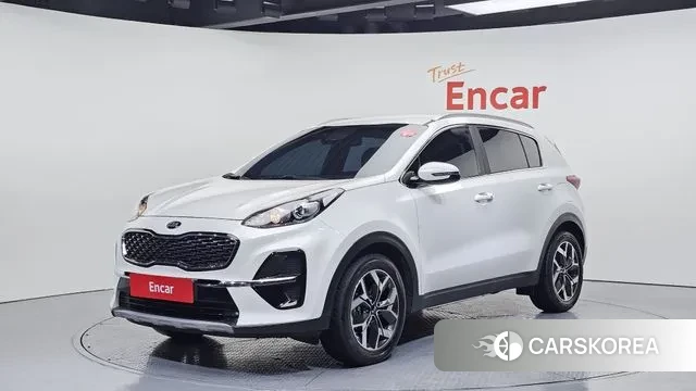 Kia Sportage The Bold 2021 Белый из Кореи
