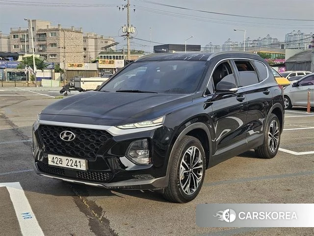 Hyundai Santa Fe TM 2018 Черный из Кореи