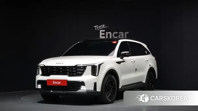 Kia The New Sorento 4th Generation 2023 Белый из Кореи