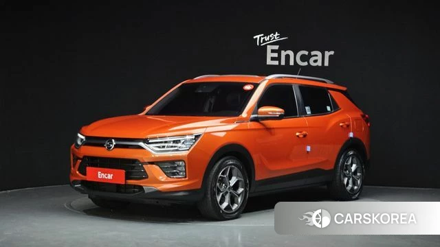 Ssangyong Beautiful Korando 2019 Оранжевый из Кореи