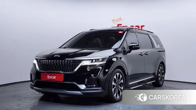 Kia Carnival 4th generation 2021 Черный из Кореи