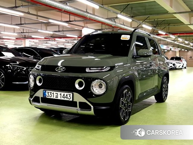 Hyundai Casper 2024 Темно-зеленый из Кореи