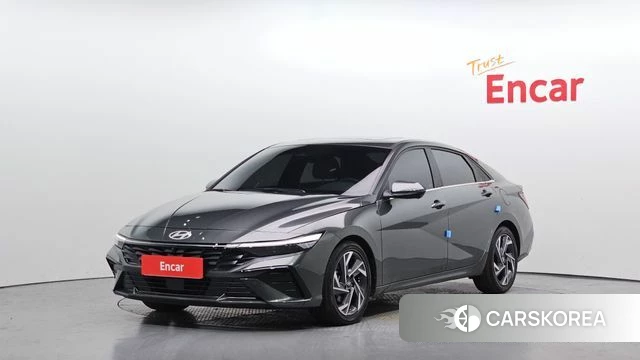 Hyundai The New Avante (CN7) 2024 Серый из Кореи