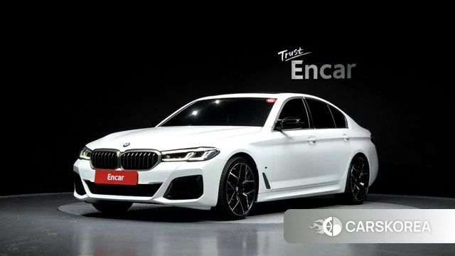 BMW 5 Series (G30) 2022 Белый из Кореи