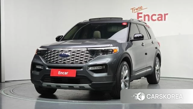 Ford Explorer 6th Generation 2021 Серый из Кореи