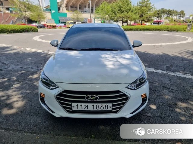 Hyundai Avante AD 2018 Белый из Кореи