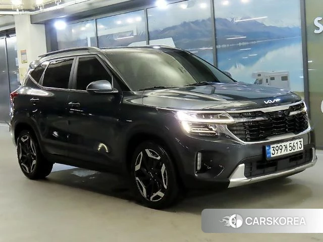 Kia The New Seltos 2022 Серый из Кореи