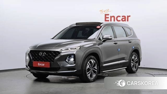 Hyundai Santa Fe TM 2019 Серый из Кореи