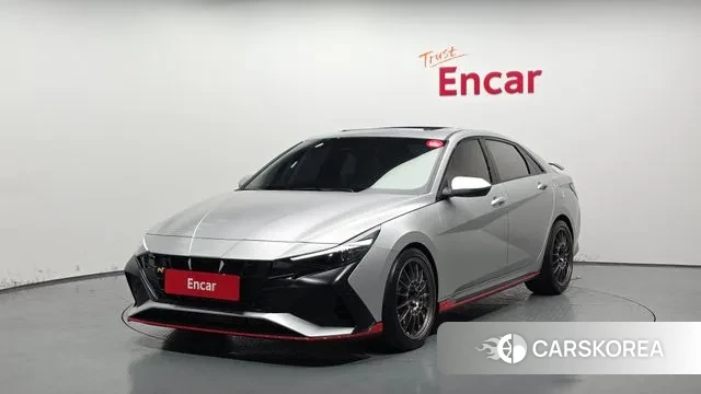 Hyundai Avante (CN7) 2022 Серебряный из Кореи