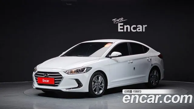 Hyundai Avante AD 2018 Белый из Кореи