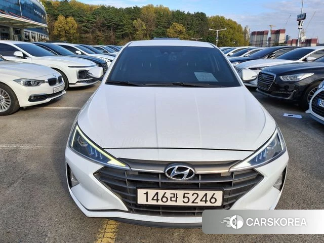 Hyundai The New Avante AD 2019 Белый из Кореи