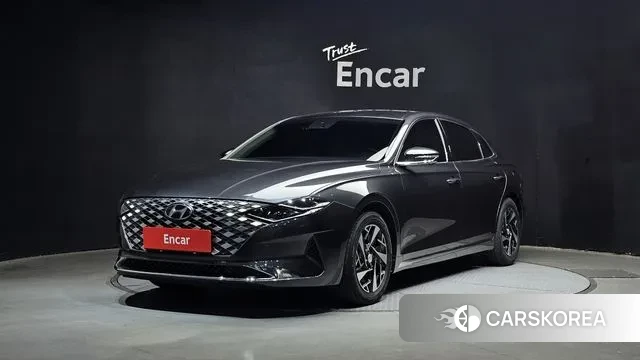 Hyundai The New Grandeur IG Hybrid 2021 Серый из Кореи