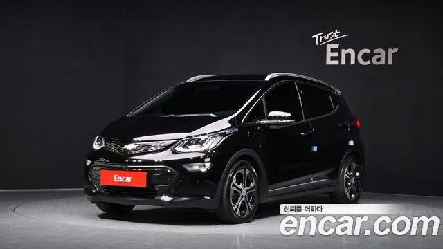 Chevrolet (GM Daewoo) Bolt EV 2020 Черный из Кореи