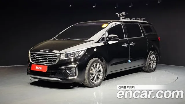 Kia The New Carnival 2019 Черный из Кореи
