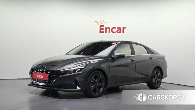 Hyundai Avante (CN7) 2021 Серый из Кореи