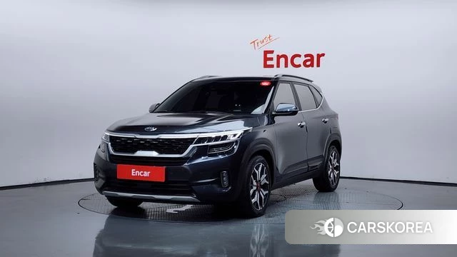 Kia Seltos 2021 Серый из Кореи