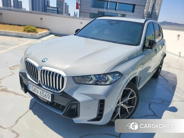 BMW X5 (G05) 2025 Небесно-голубой из Кореи