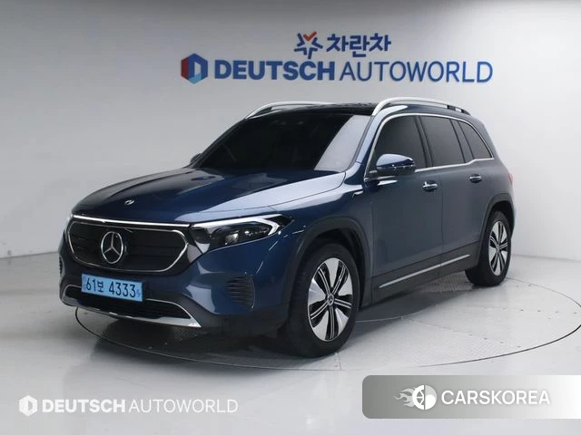 Mercedes-Benz EQB X243 2022 Синий из Кореи