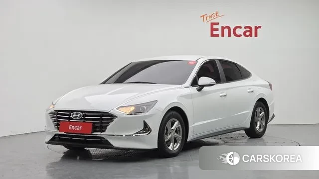 Hyundai Sonata (DN8) 2021 Белый из Кореи