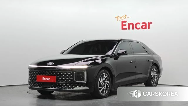 Hyundai Grandeur Hybrid (GN7) 2023 Черный из Кореи