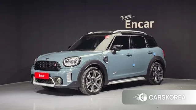 Mini Cooper S Countryman 2021 Синий из Кореи