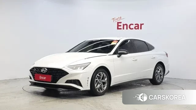 Hyundai Sonata (DN8) 2022 Белый из Кореи