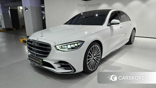 Mercedes-Benz S-Class W223 2025 Белый из Кореи
