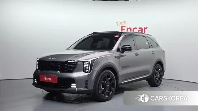 Kia The New Sorento 4th Generation 2023 Серый из Кореи