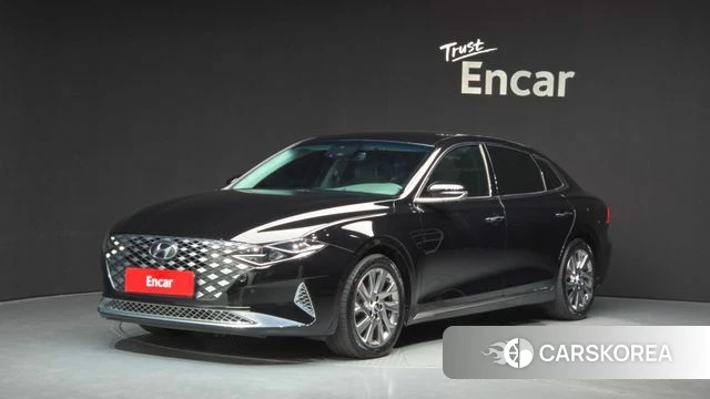 Hyundai The New Grandeur IG Hybrid 2022 Черный из Кореи