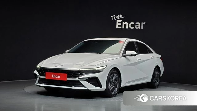 Hyundai The New Avante Hybrid (CN7) 2026 Белый из Кореи