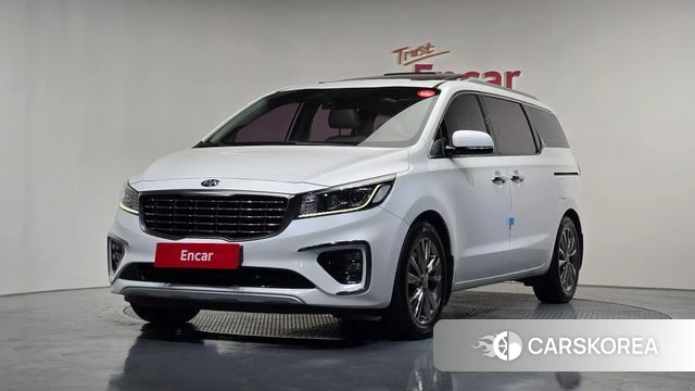 Kia The New Carnival 2018 Белый из Кореи