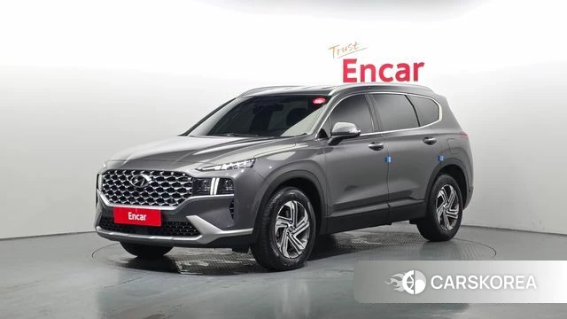 Hyundai The New Santa Fe 2021 Серый из Кореи