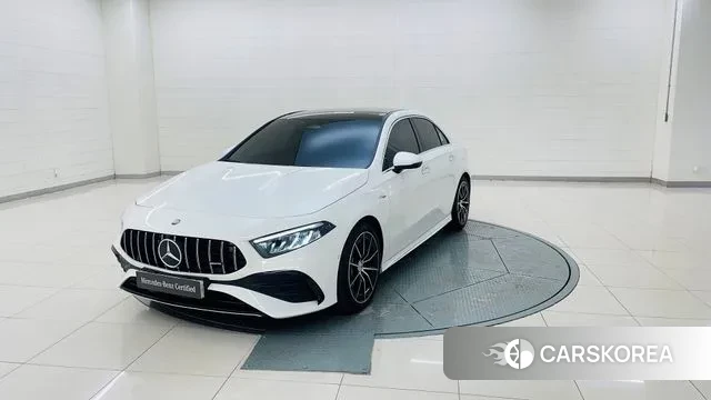 Mercedes-Benz A-Class W177 2024 Белый из Кореи