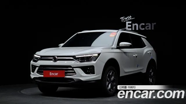 Ssangyong Beautiful Korando 2024 Белый из Кореи