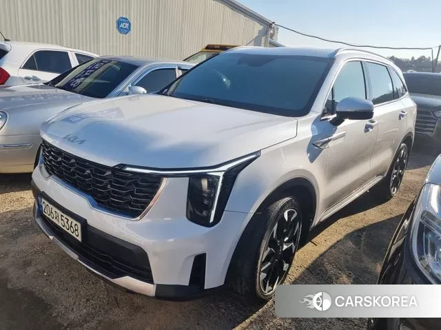 Kia The New Sorento 4th Generation 2023 Белый из Кореи